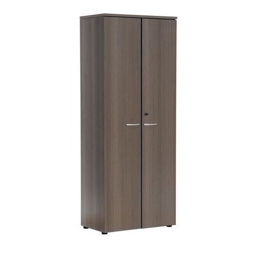 Armoire De Bureau 2 Portes Battantes Haut. 201 Cm Cèdre
