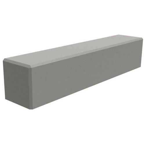 Banquette Harlem 2000x400x400 Mm Gris Sablé