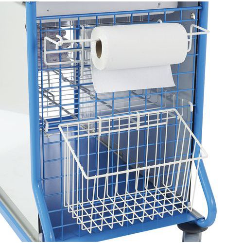 Sclessin Fonction Linge - Panier latéral supplémentaire pour chariot de change Nursy - 2 ans garantie