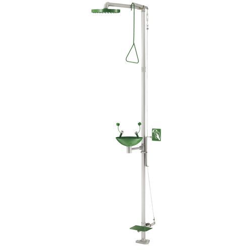 Trionyx - Combiné Douche Laveur d'Yeux - 2 Ans Garantie - Sécurité Essentielle