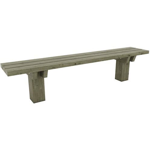Banquette Ouessant L 200 X 45 H 45 Cm - Pin Traité