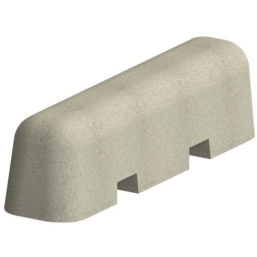 Borne Banc Toledo Béton Ocre Sablé