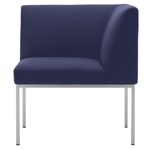 Chauffeuse D'angle Atrium Tissu M1 Bleu Marine