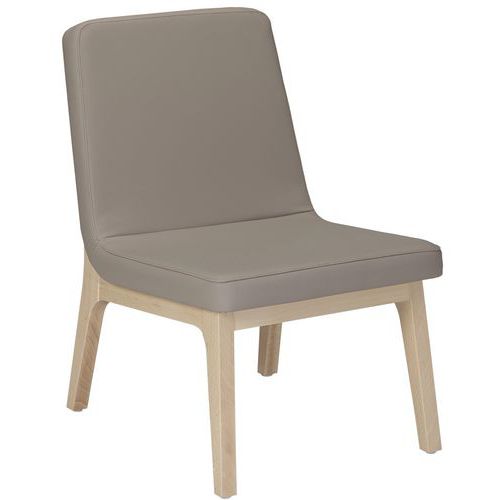 Chauffeuse Zelos Sans Surpiqûre Hêtre Terre