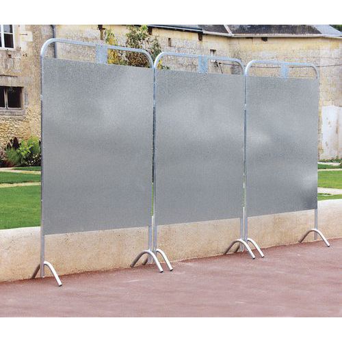 Pied Pour Panneau D'information Tube Rond