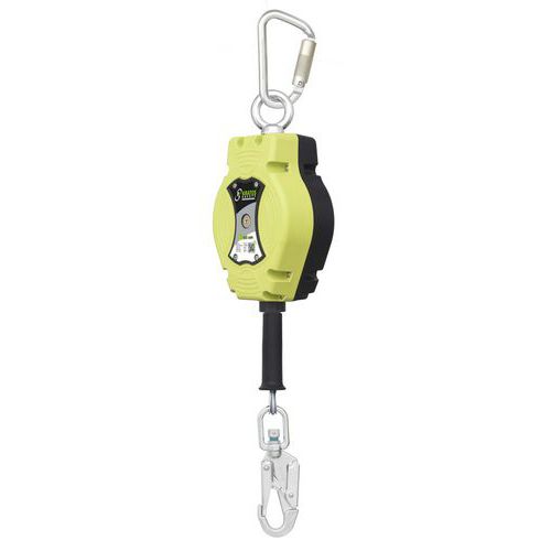 Kratos Safety - Câble antichute Helixon à rappel automatique - 7m - Norme EN 360