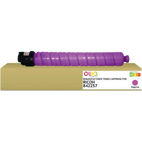 Owa - Toner remanufacturé Ricoh 84225 Magenta - 19000 pages - Compatible Ricoh