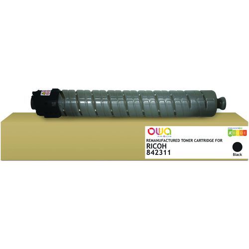 Owa - Toner remanufacturé Ricoh 84231 Noir - 16500 pages - Compatible télétravail