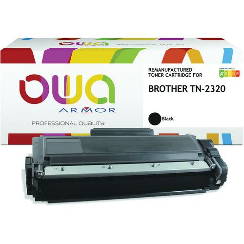Owa - Toner remanufacturé Brother TN2320 Noir - 5200 pages - Éco-responsable