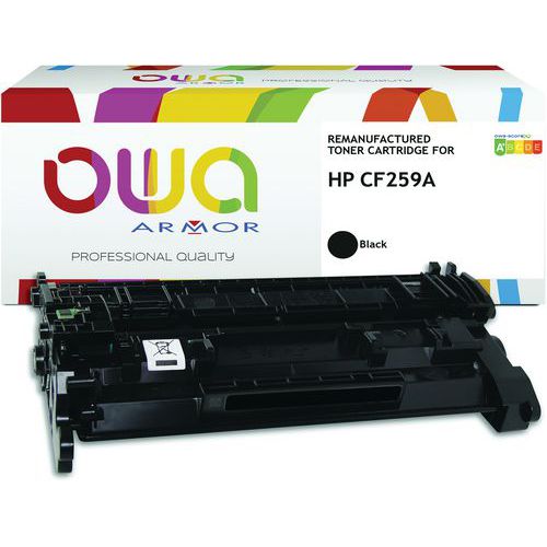 Owa - Toner remanufacturé HP CF259A Noir - 3000 pages - Éco-responsable