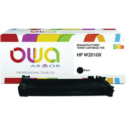 Owa - Toner HP W201X Noir Remanufacturé - 34000 Pages - Laser - Télétravail