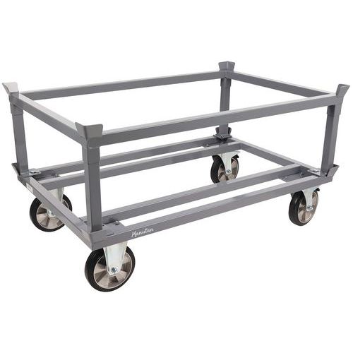 Plateau Roulant D'atelier Pour Mécanique - Capacité 120 Kg, 6 Roues, Appui-tête Rembourré, Rouge