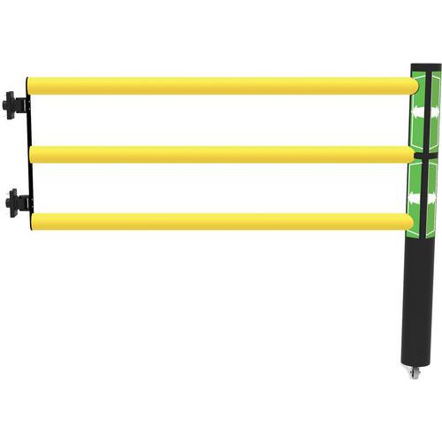 Porte+Battante+Flexible+Modulaire+Juliet+1500mm+Avec+Rouleau