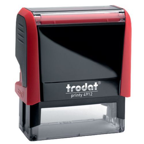 Trodat - Tampon formule Confidentiel - Rouge - Encre rouge - 47x18mm - 1 ligne