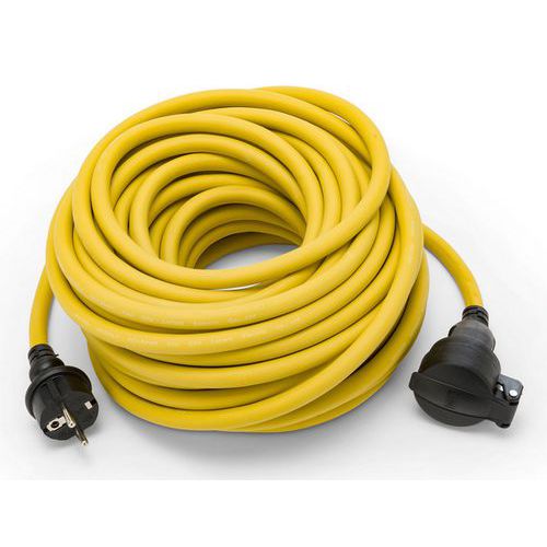 Stak - Rallonge Électrique de Chantier 20m 3G2,5mm² - NF IP44 - Robuste et Sécurisé
