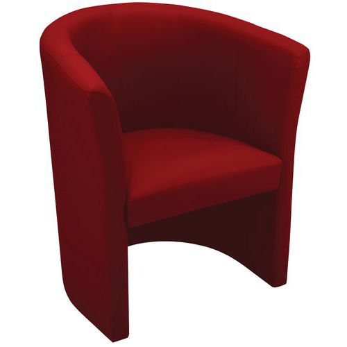 Fauteuil Bridge Accueil Club Rouge