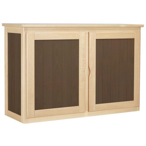 Crédence 2 Portes P/ Buffet Parady 2 Portes Naturel /café