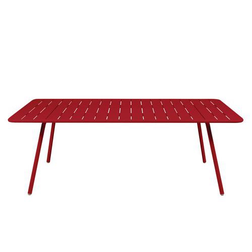 Table 207x100 Luxembourg Coquelicot