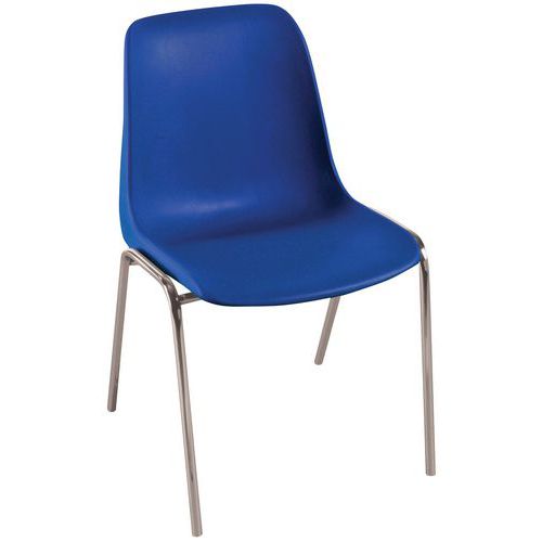 5 Chaise Réunion Panama P/chrom T.0929