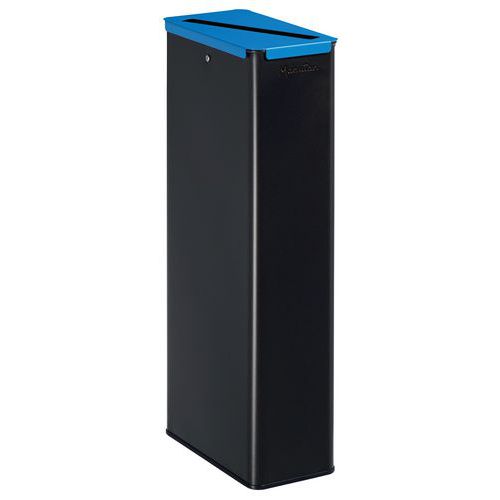 Poubelle Sélectif 20l Calitri Tri Papier Manganèse/5015 Bleu