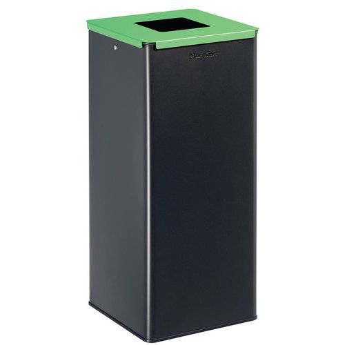 Poubelle Selectif 40l Calitri Tri Verre Manganèse/6018 Vert