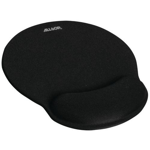 Tapis de souris repose poignet noir Tapis de souris repose poignet noir
