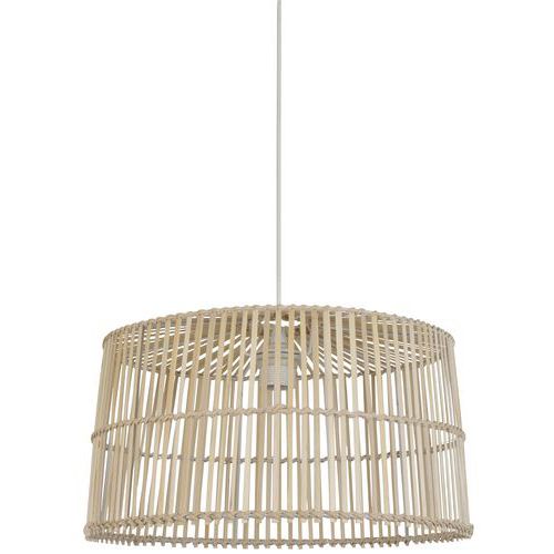 Suspension Thaya Forme Dôme En Rotin Naturel