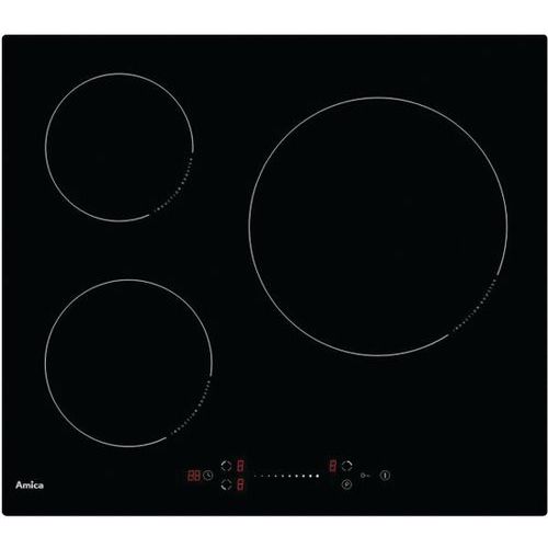 Table de cuisson induction AMICA-AI3537-59 cm-Noir Table de cuisson induction AMICA-AI3537-59 cm-Noir