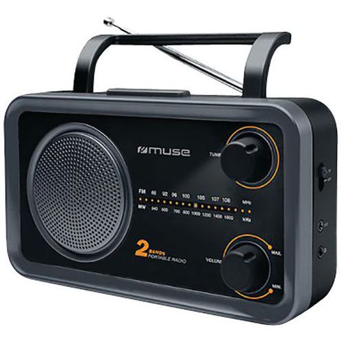 Radio Portable Piles Ou Secteur Muse-m06ds
