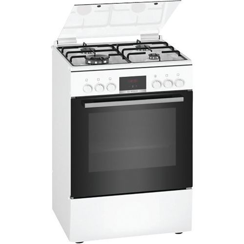 Cuisinière mixte BOSCH-HXR39IH20-60 cm-Blanc Cuisinière mixte BOSCH-HXR39IH20-60 cm-Blanc