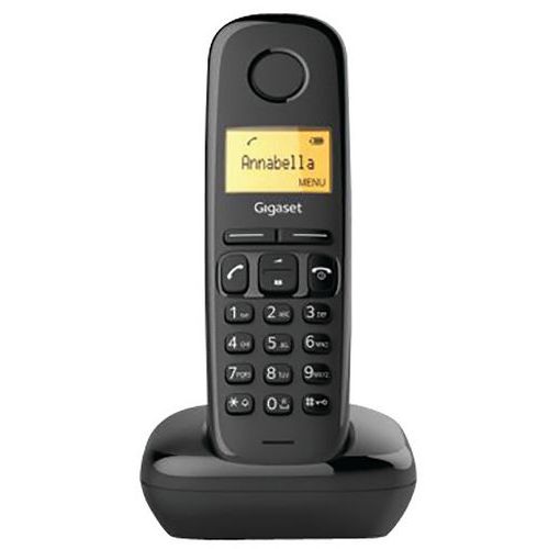 Téléphone résidentiel sans répondeur GIGASET-A170NOIR Téléphone résidentiel sans répondeur GIGASET-A170NOIR