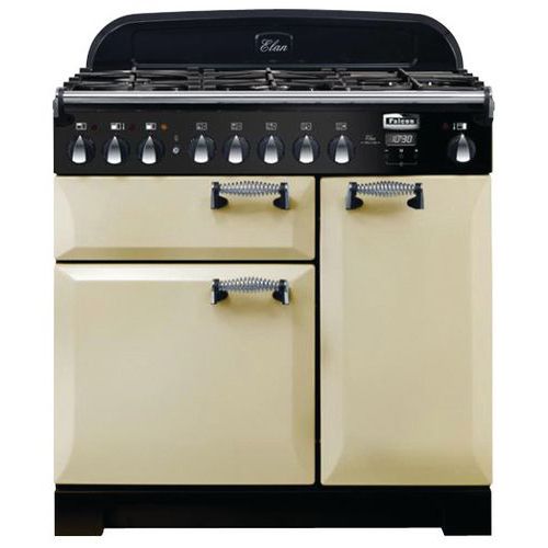 Piano de cuisson mixte FALCON-ELA90DFCR-EU-90 cm-Crème Piano de cuisson mixte FALCON-ELA90DFCR-EU-90 cm-Crème