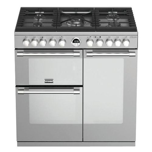 Piano de cuisson mixte STOVES-PSTERDX90DFSS-90 cm-Inox Piano de cuisson mixte STOVES-PSTERDX90DFSS-90 cm-Inox
