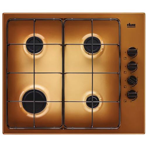 Table de cuisson gaz FAURE-FGH62414TA-59.4 cm-Terre De France Table de cuisson gaz FAURE-FGH62414TA-59.4 cm-Terre De France