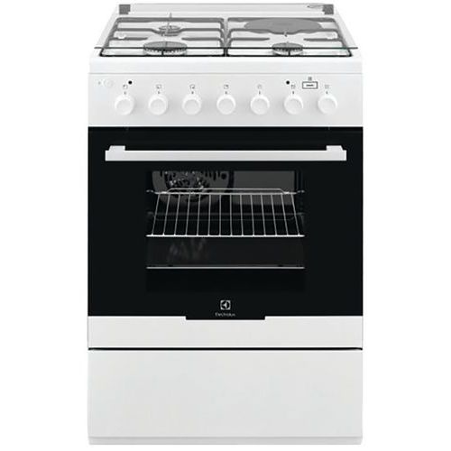 Cuisinière mixte ELECTROLUX-EKM60900OW-60 cm-Blanc Cuisinière mixte ELECTROLUX-EKM60900OW-60 cm-Blanc