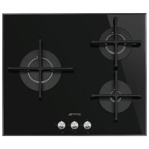 Table de cuisson gaz SMEG-PV163N2-60 cm-Noir Table de cuisson gaz SMEG-PV163N2-60 cm-Noir