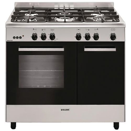 Cuisinière Butanette Glem-ga960pcgix-90 Cm-inox