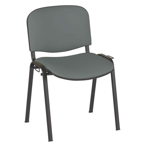 Chaises Cluny Accro. Soudée Pièt.nr Pvc M1 Urban Cendre