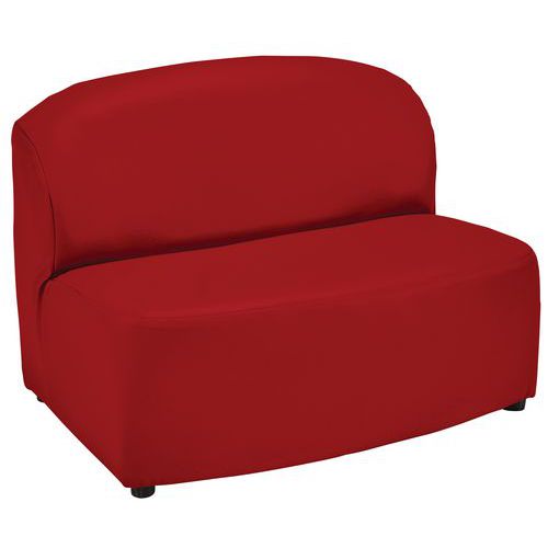 Chauffeuse Bowling 2 Places Déhoussables Pvc M1 Urban Tomate