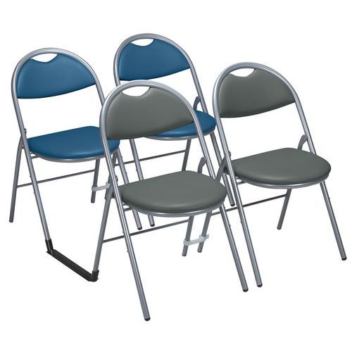 GMCE - Barre d'espacement pour chaises Clap - Noir - Accessoire central - 5 ans garantie