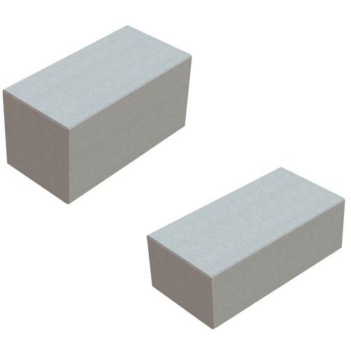 Banquettes Harlem 1200x600x600 Mm - X400 Mm - Gris Sablé