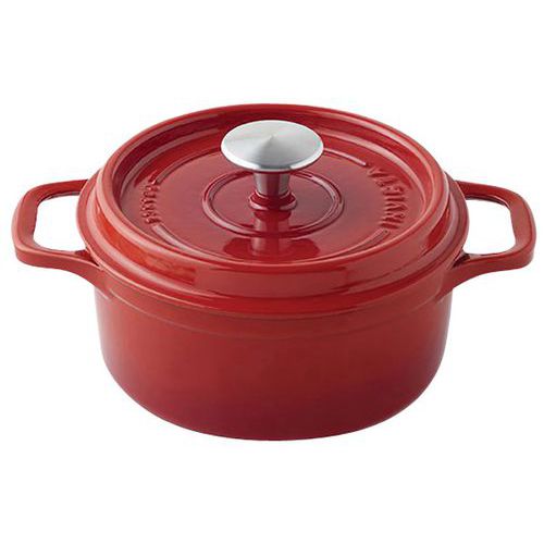 Cocotte En Fonte Ronde 26 Cm -invicta- Rubis