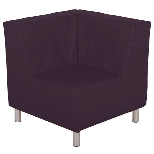 Domino Chauffeuse D'angle Pvc M1 Urban Prune