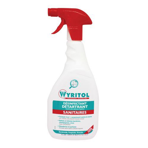 Spray nettoyant désinfectant toutes surfaces Wyritol 750ml