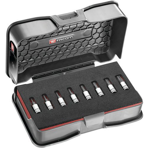 Facom 1 Jeu Embouts Ogv Grip 6 Pans 1/4 - Facom Facom