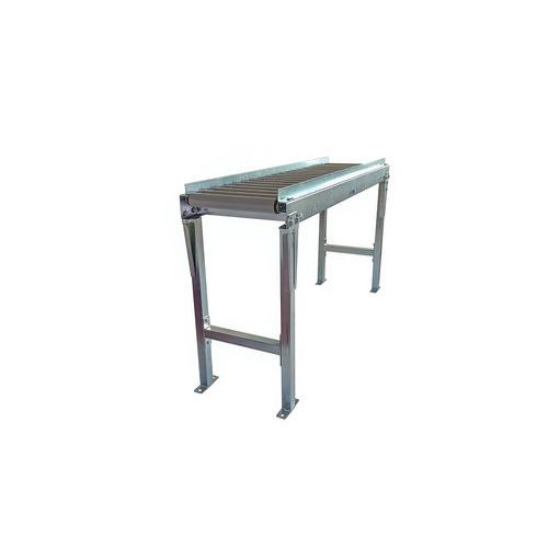 Somefi - Convoyeur Gravitaire à Rouleaux PVC 2000x600mm - Pieds et Guides Inclus - Robuste et Pratique