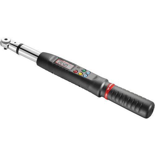 Facom - Clé dynamométrique Memotork 1/4" 1.5-30 Nm - Coffret plastique - Précision ±2% - Outil professionnel