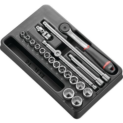 Module cliquet douilles 3/8'' Module cliquet douilles 3/8''