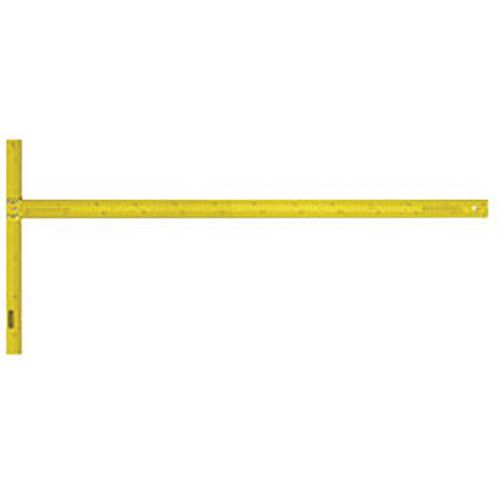 Stanley 1 Equerre En T Pour Plaques De Platre - Métrique Avec Lame De 50mm