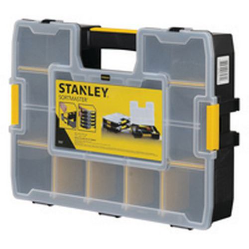 Stanley 1 Organiseur Sortmaster 17 Compartiments Dont 10 Intercalaires (x4)